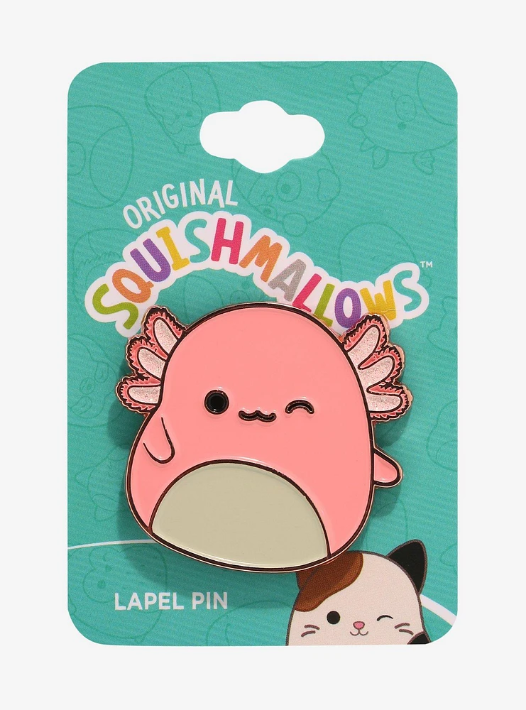 Squishmallows Archie the Axolotl Enamel Pin