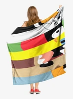 Looney Tunes Technicolor Tunes Throw Blanket