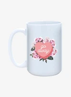 Go Away Heart Candy Mug 15oz