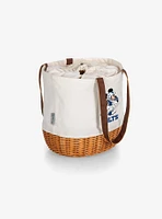 Disney Mickey Mouse NFL Indianapolis Colts Canvas Willow Basket Tote