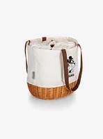 Disney Mickey Mouse NFL Jacksonville Jaguars Canvas Willow Basket Tote