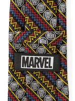 Marvel Black Panther Tribal Stripe Men's Tie