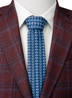 DC Comics Superman Shield Multi Blue Men's Tie