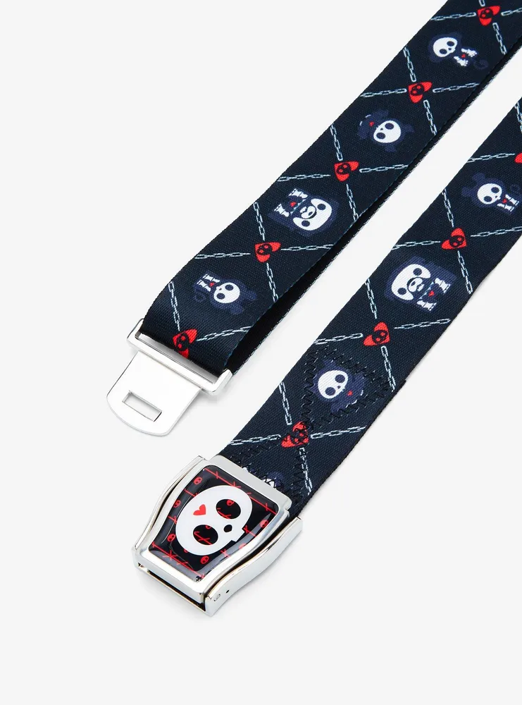Skelanimals Seat Belt Buckle Belt