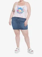 Disney Lilo & Stitch Fruit Tie-Dye Crop Girls Tank Top Plus Size