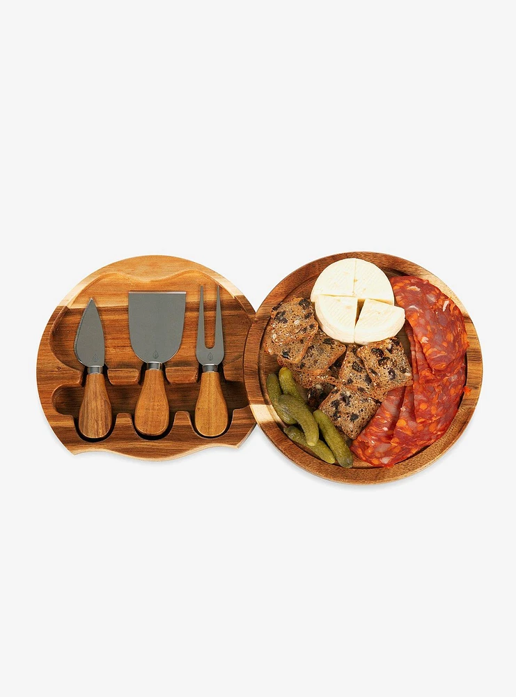Disney Beauty & The Beast Cheese Cutting Board And Tools Set
