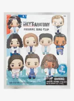 Grey's Anatomy Characters Blind Bag Figural Bag Clip