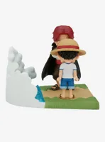 Banpresto One Piece World Collectible Figure Log Stories Monkey D. Luffy & Shanks Figure