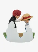Banpresto One Piece World Collectible Figure Log Stories Monkey D. Luffy & Shanks Figure