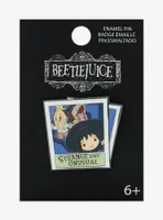 Loungefly Beetlejuice Lydia & Maitlands Polaroid Portrait Enamel Pin - BoxLunch Exclusive