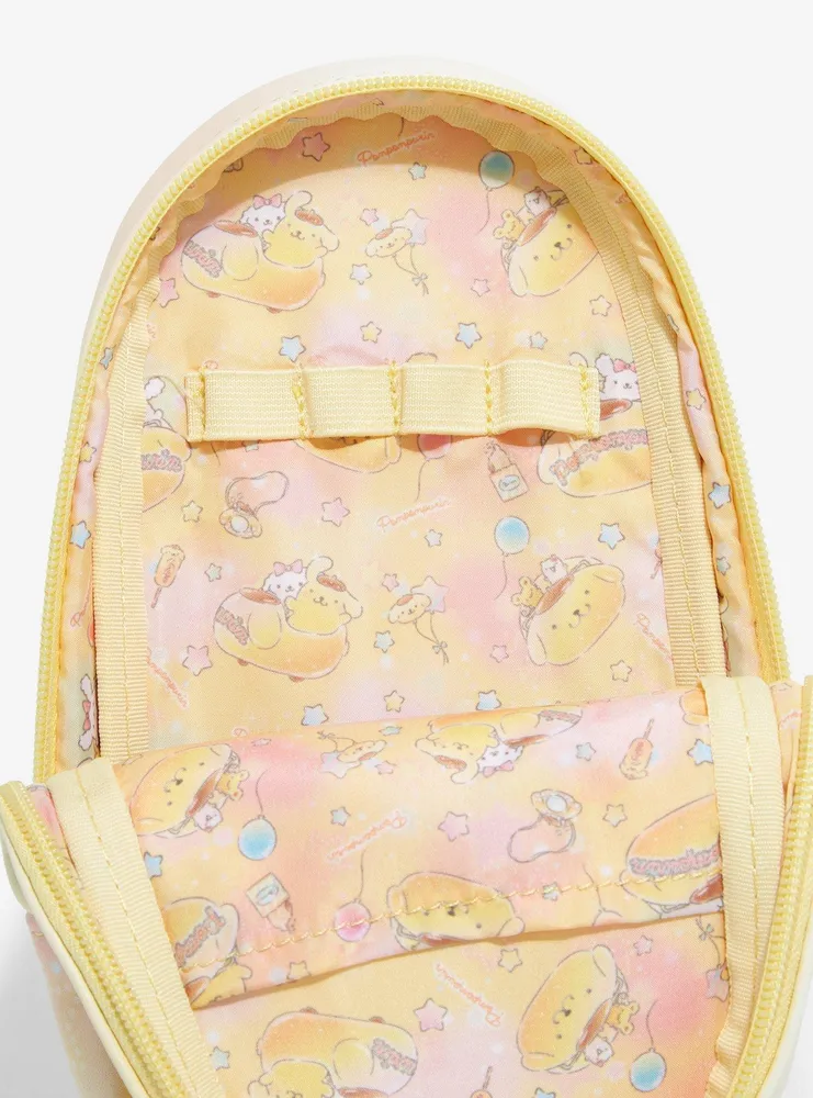 Loungefly Sanrio Pompompurin Roller Coaster Backpack Pencil Case