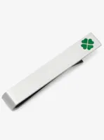 Shamrock Hidden Message Tie Bar