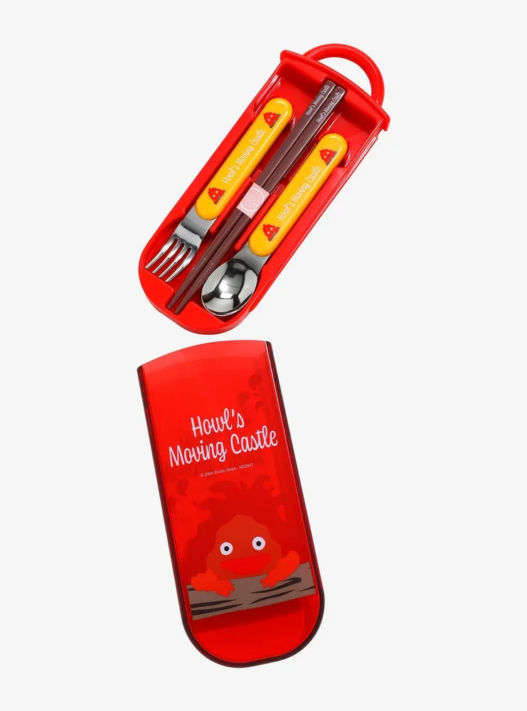 Studio Ghibli Howl's Moving Castle Calcifer Utensil Set