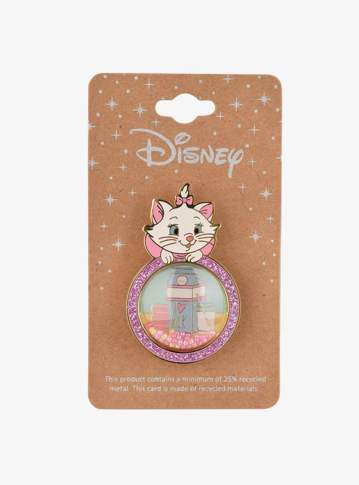 Disney The Aristocats Marie Milk Dome Limited Edition Enamel Pin - BoxLunch Exclusive