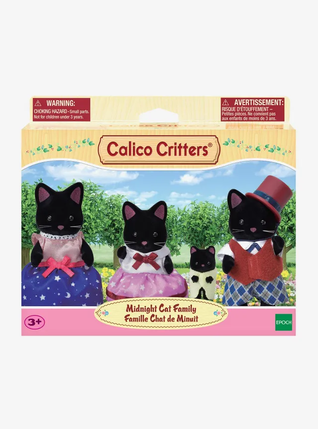 Calico Critters Midnight Cat Family Figure Set at CoolSprings