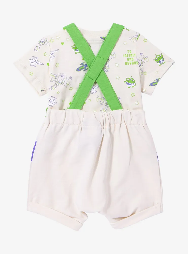 Disney Pixar Toy Story Buzz Lightyear Costume Infant T-Shirt and Overall Set - BoxLunch Exclusive