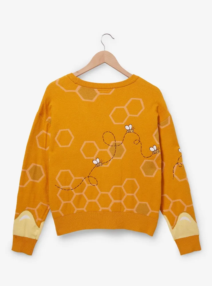 Disney Winnie the Pooh Honeycomb Bear Women's Cardigan - BoxLunch Exclusive
