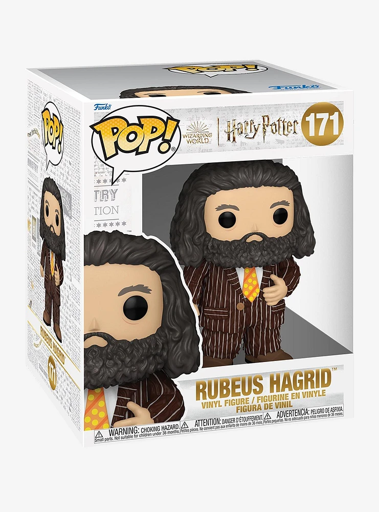 Funko Pop! Harry Potter and the Prisoner of Azkaban Rubeus Hagrid Suit Super Vinyl Figure