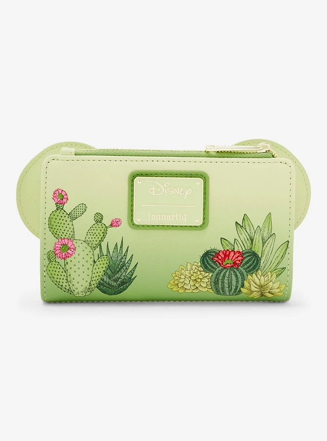 Minnie Mouse Loungefly Disney Minnie Mouse Cacti Ears Wallet 