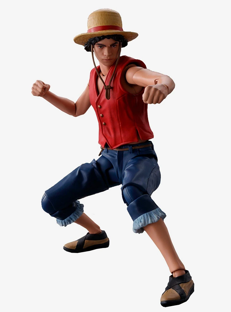 Bandai Spirits One Piece (A Netflix Series) S.H. Figuarts Monkey D. Luffy Figure