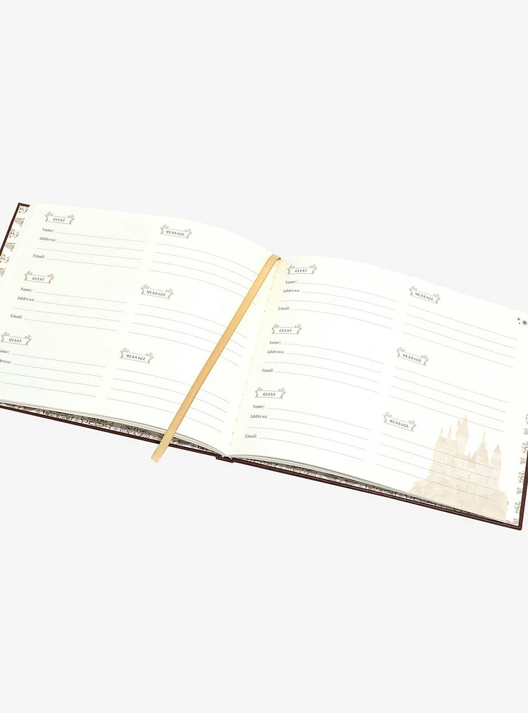 Harry Potter Hogwarts Crest Guest Book