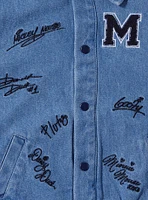 Disney Mickey and Friends Autograph Denim Toddler Jacket — BoxLunch Exclusive
