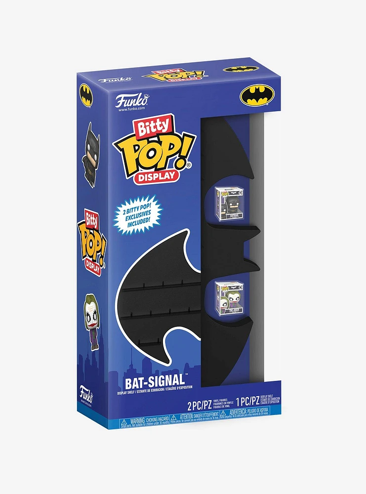 Funko Bitty Pop! Display DC Comics Batman Bat-Signal Mini Vinyl Figures & Display Set