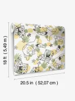 SpongeBob SquarePants Pineapple Toss Peel and Stick Wallpaper