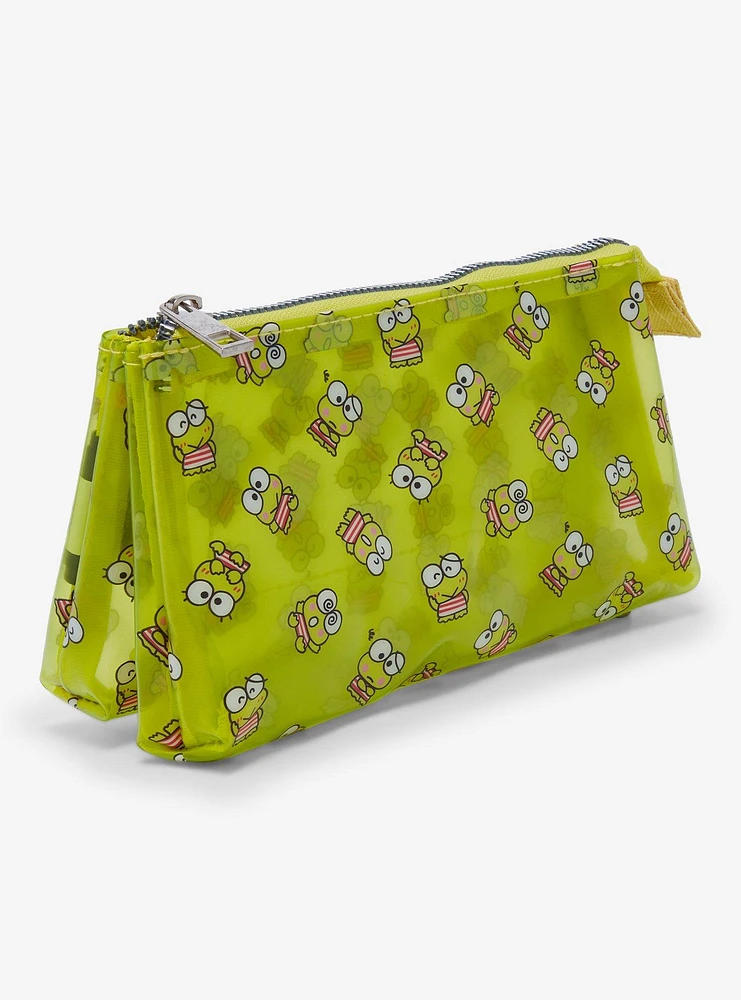Sanrio Keroppi Allover Print Makeup Bag — BoxLunch Exclusive