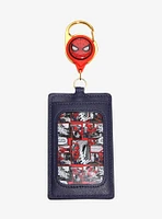Marvel Spider-Man Swinging Portrait Retractable Lanyard - BoxLunch Exclusive