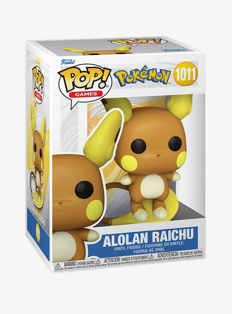 Funko Pop! Games Pokémon Alolan Raichu Vinyl Figure