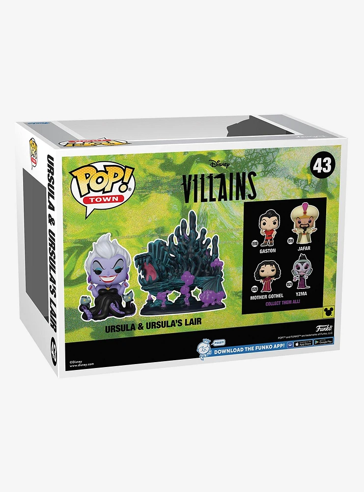 Funko Pop! Town Disney Villains Ursula & Ursula's Lair Vinyl Figure