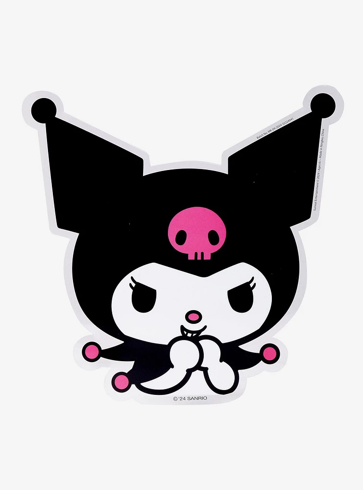 Sanrio Kuromi Smiling Auto Decal - BoxLunch Exclusive