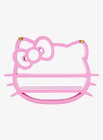 Sanrio Hello Kitty Silhouette Pink Wall Shelf