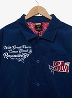 Marvel Spider-Man Embroidered Icons Chore Jacket - BoxLunch Exclusive