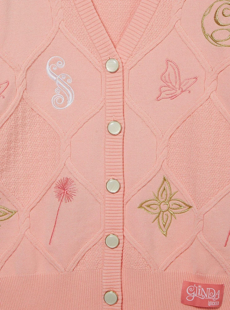 Wicked Glinda Icons Women's Cardigan - BoxLunch Exclusive