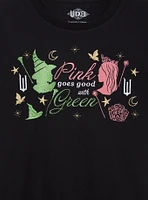 Wicked Glinda & Elphaba Icon Silhouettes Women's T-Shirt - BoxLunch Exclusive