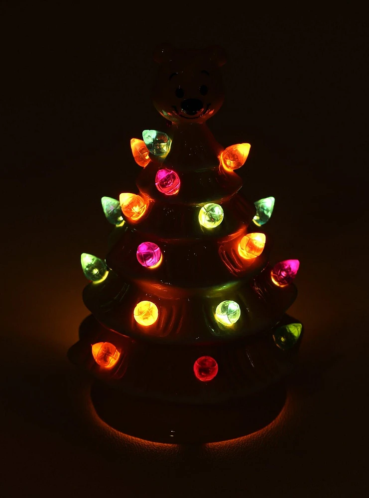 Disney Winnie the Pooh Light-Up Mini Christmas Tree Figure - BoxLunch Exclusive