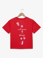 Disney Mulan Rhinestone Women's Cropped T-Shirt - BoxLunch Exclusive