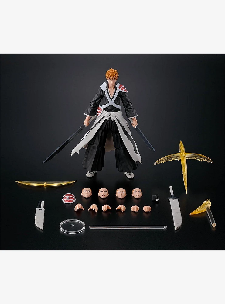 Bandai Spirits BLEACH: Thoudand-Year Blood War S.H. Figuarts Ichigo Kurosaki (Dual Zangetsu) Figure