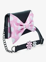 Loungefly Disney Minnie Mouse Polka Dot Bow Convertible Clutch