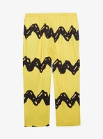 Peanuts Charlie Brown Stripes Women's Plus Sleep Pants — BoxLunch Exclusive