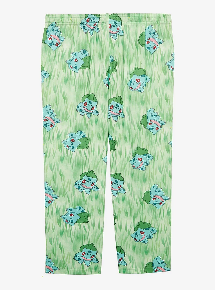Pokémon Bulbasaur Allover Print Women's Plus Sleep Pants - BoxLunch Exclusive
