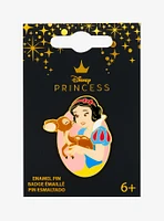 Loungefly Disney Snow White & the Seven Dwarfs Snow White & Deer Enamel Pin — BoxLunch Exclusive
