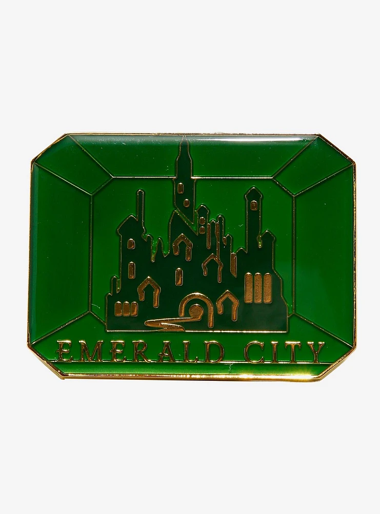 Loungefly Wicked Emerald City Stained Glass Enamel Pin - BoxLunch Exclusive