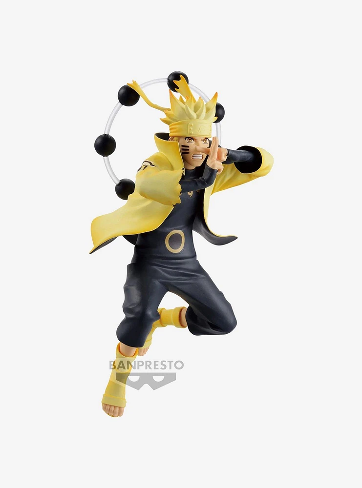 Banpresto Naruto Shippuden Vibration Stars Naruto Uzumaki (V Special) Figure