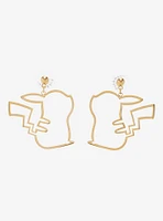 Pokémon Pikachu Silhouette Earrings - BoxLunch Exclusive