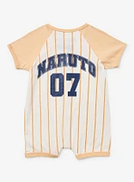 Naruto Shippuden Striped Jersey Infant One-Piece - BoxLunch Exclusive