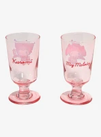 Sanrio My Melody & Kuromi Diner Milkshake Glass Set — BoxLunch Exclusive