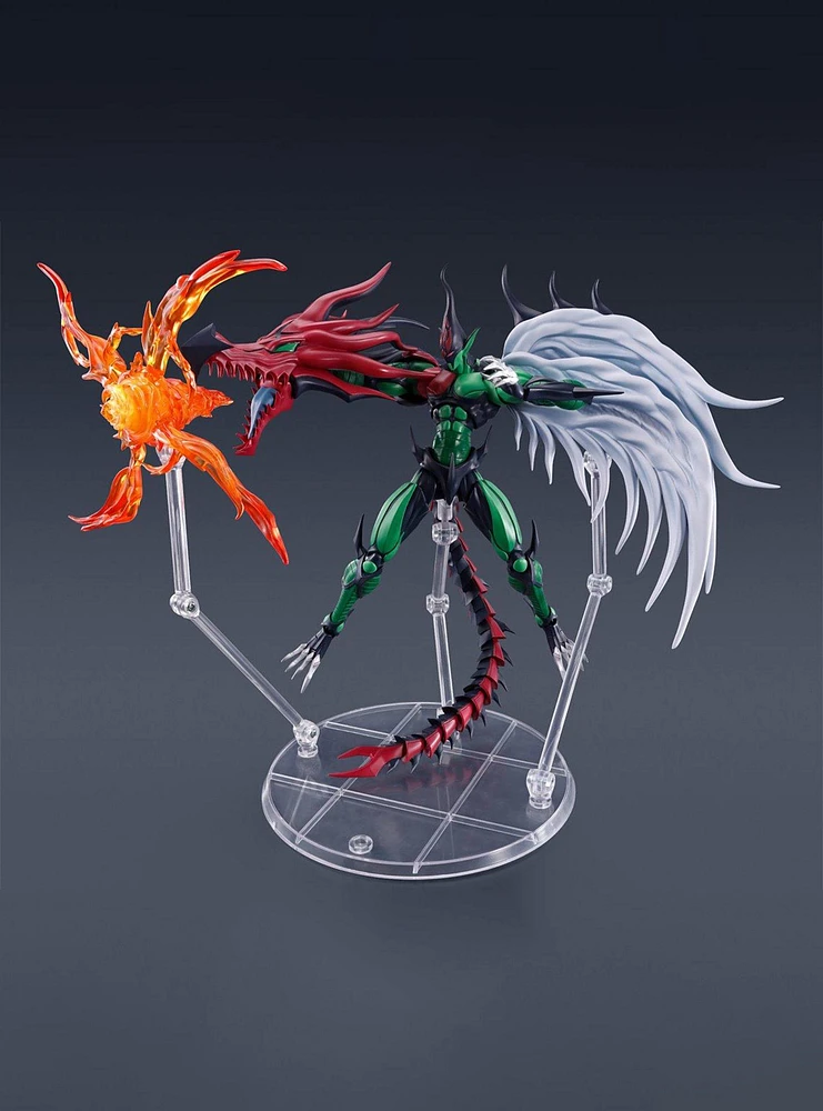 Bandai Spirits Yu-Gi-Oh! Duel Monsters GX S.H.MonsterArts Elemental Hero Flame Wingman Figure